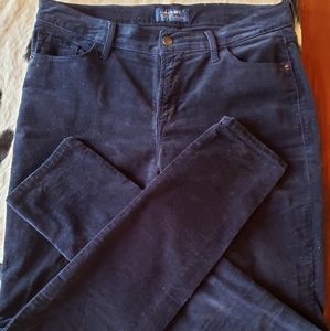 Old Navy Rockstar Blue Velvet Jeggings